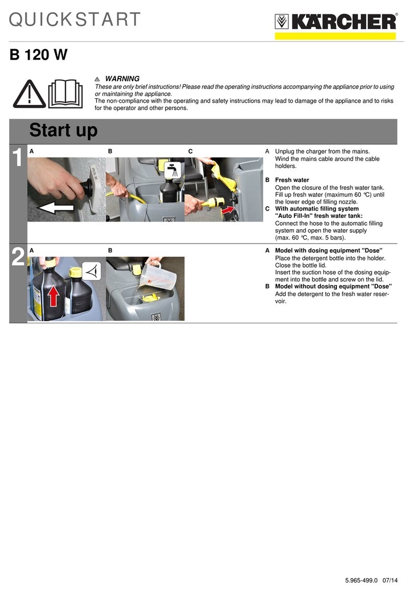 Kärcher B 120 W User manual