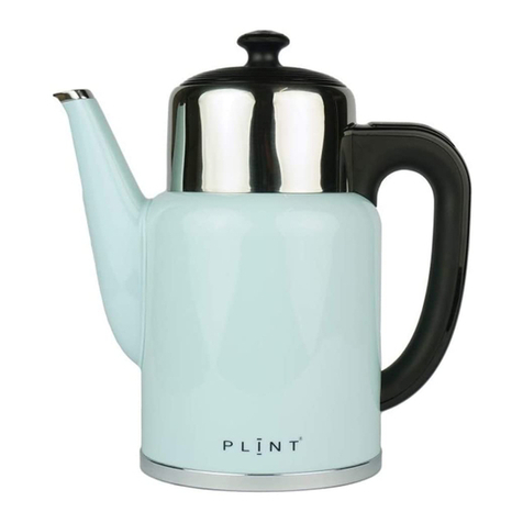 PLINT PURE KETTLE Instructions for use