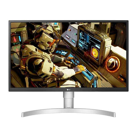 LG 27UL550 User manual
