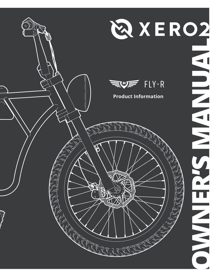 XERO2 FLY-R 2022 owner's manual