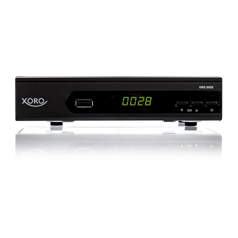 Xoro HRS 8664 user manual