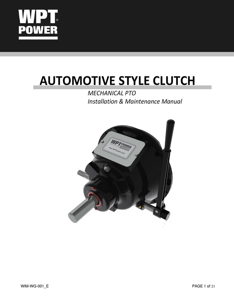 WPT POWER PTO Manual