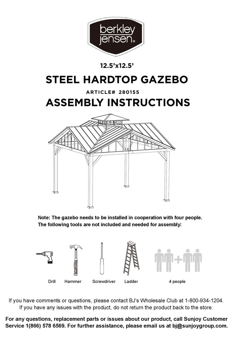 Berkley Jensen 280155 Assembly instructions