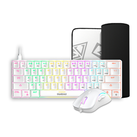 GAMDIAS HERMES E4 User manual