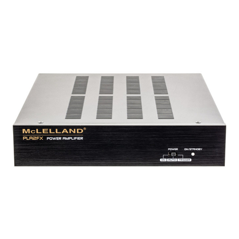 McLelland PLA2FX User manual