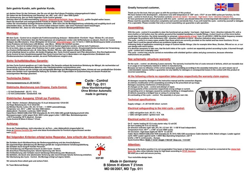 MD 011 manual