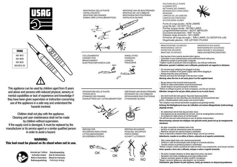 USAG 061 W15 installation instructions