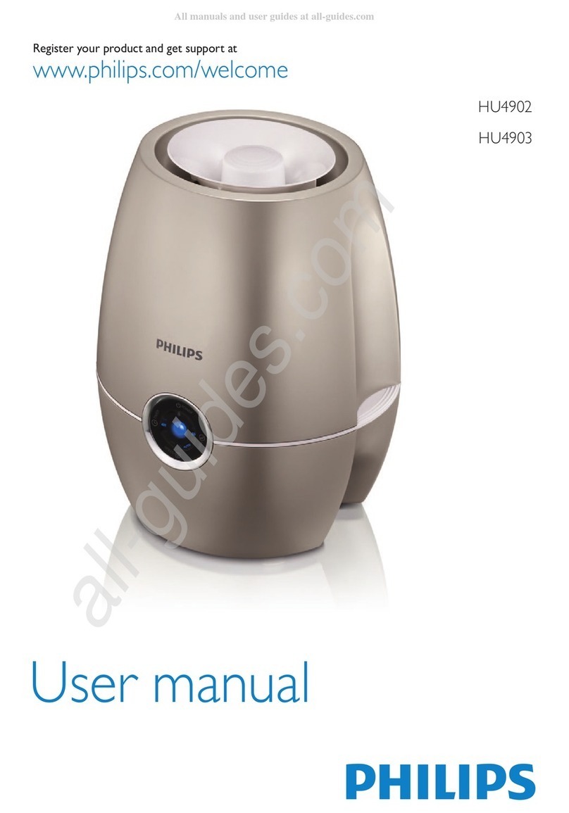 Philips HU4902 User manual Philips HU4902 User manual