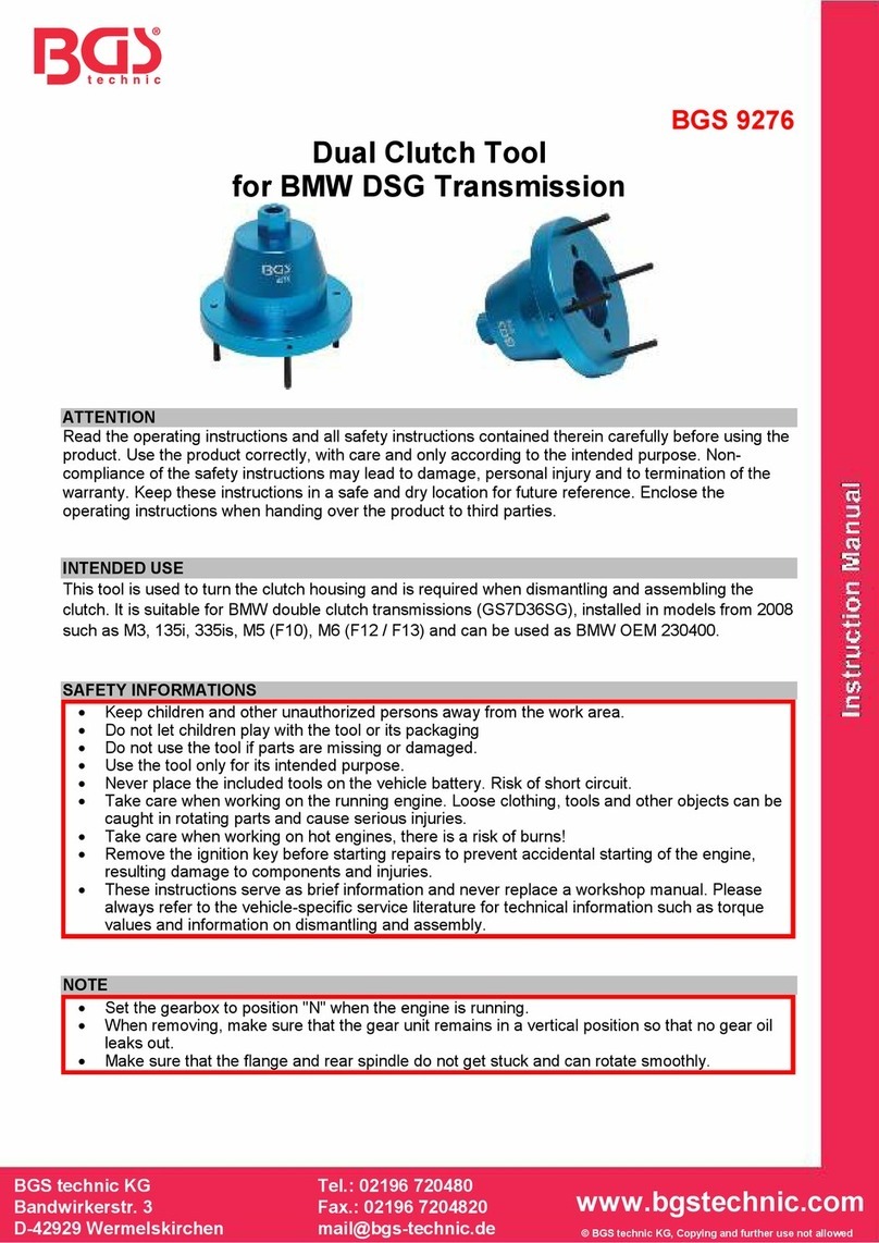 BGS technic 9276 instruction manual BGS technic 9276 instruction manual