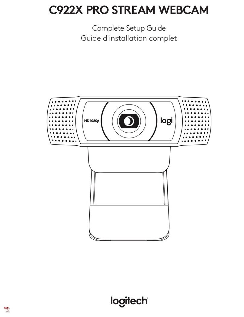 Logitech C922X PRO Assembly Instructions