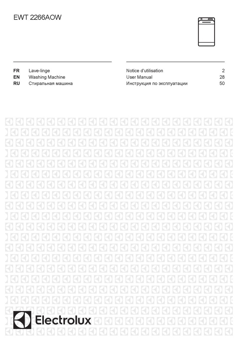 Electrolux EWT 2266AOW User manual