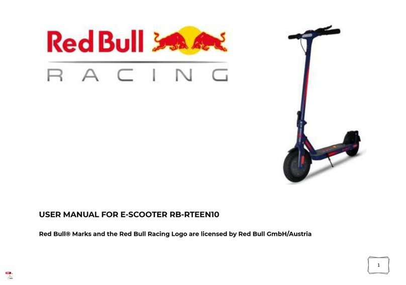 Red Bull Racing RB-RTEEN10 user manual