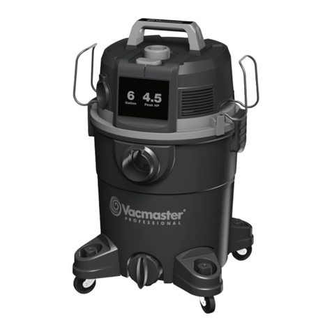 Vacmaster VDK611PF 0201 Operator's manual
