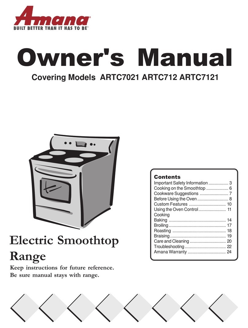 Amana ARTC7021 owner's manual