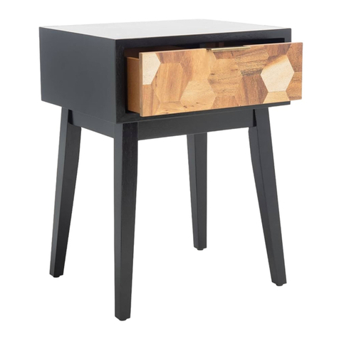 Safavieh Furniture Nilo ACC6600A quick start guide