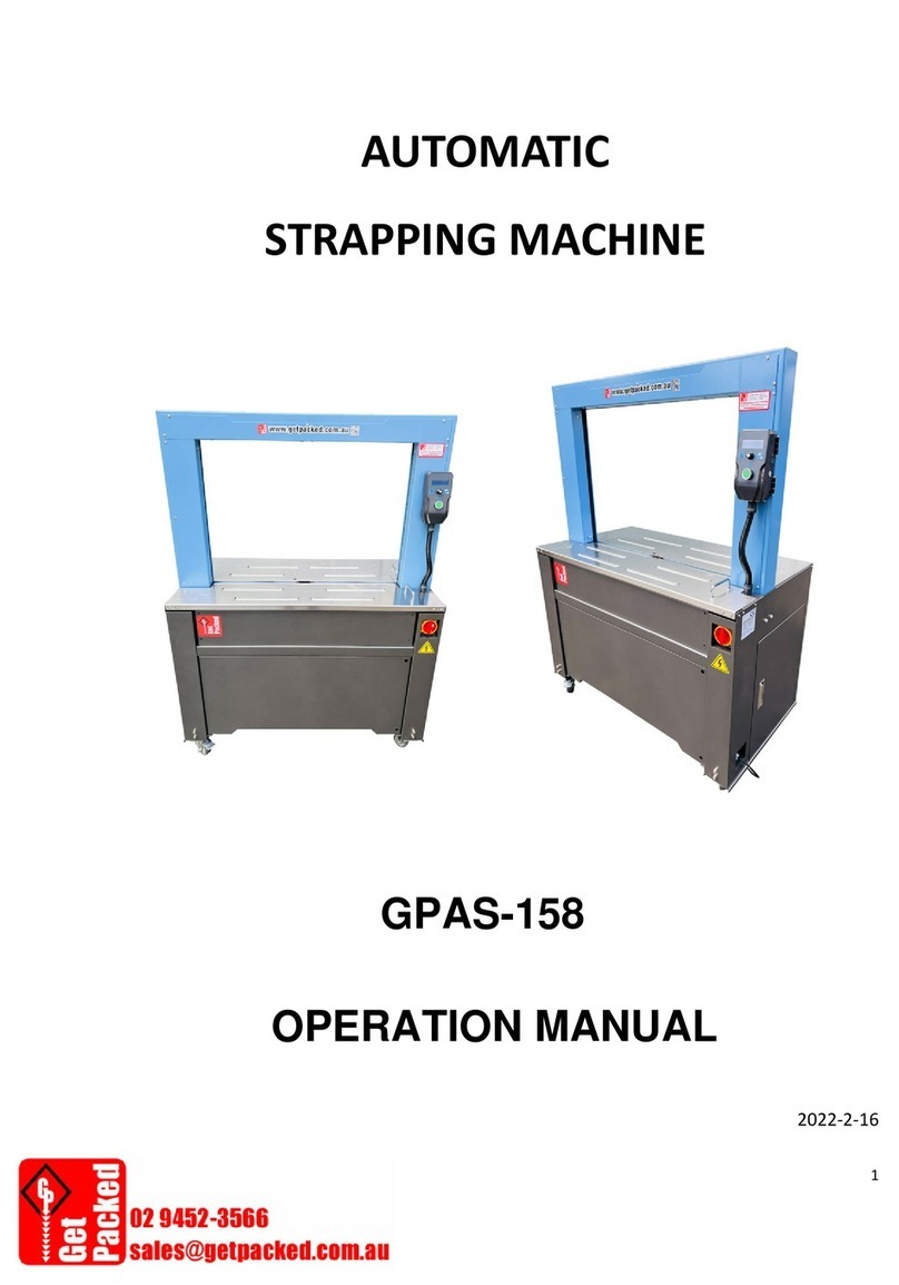 Get Packed GPAS-158 User manual
