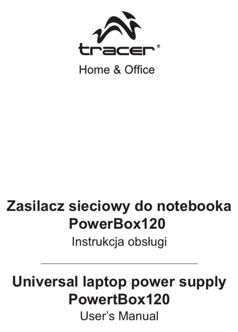 Tracer PowerBox120 user manual