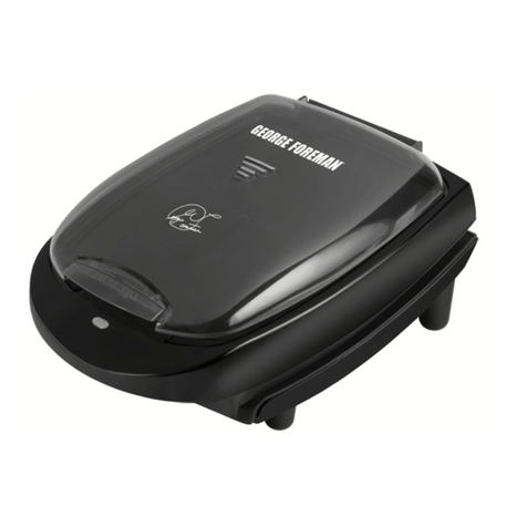 George Foreman GBZ4BL User manual