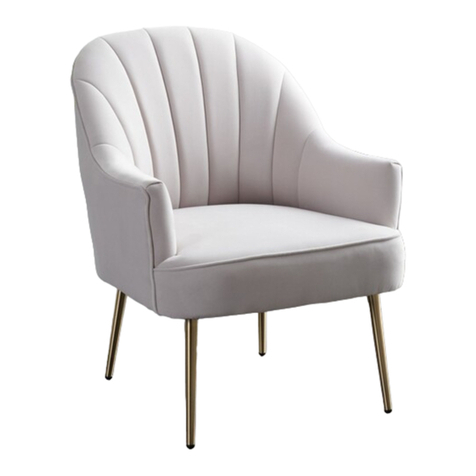 Safavieh Furniture Areli ACH4004 quick start guide