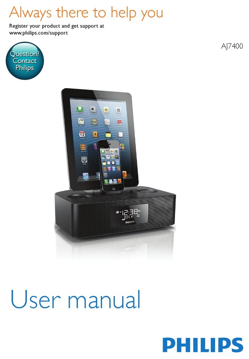 Philips AJ7400 User manual