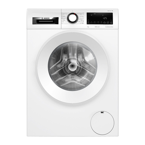Bosch WGG14201ES User manual