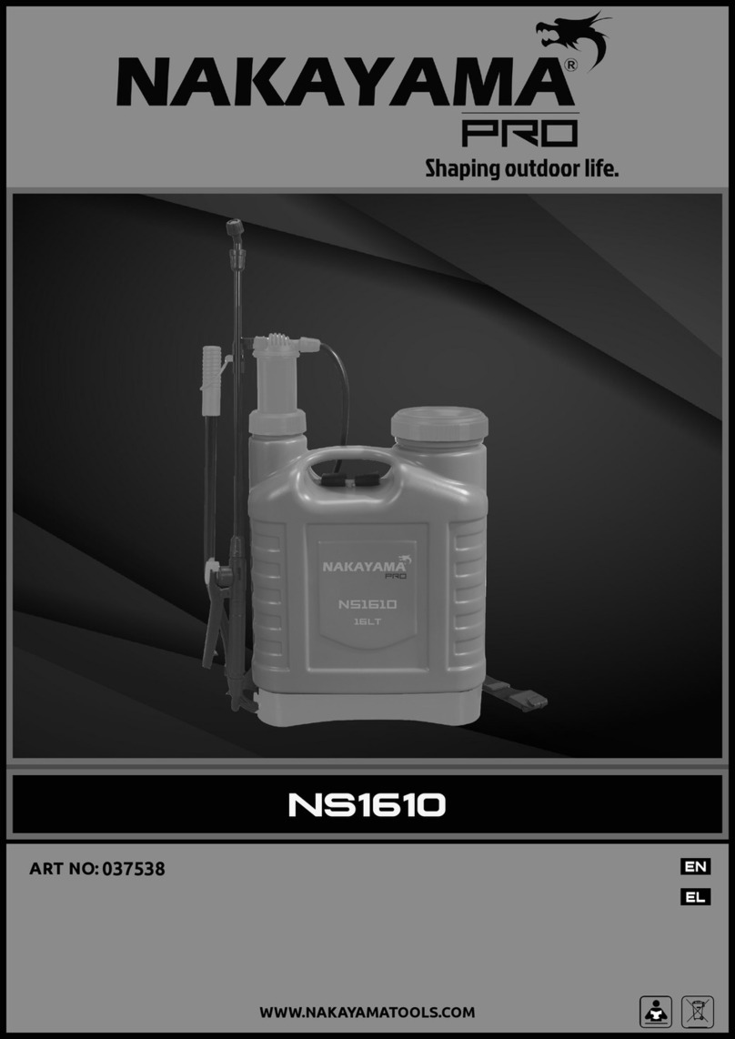 Nakayama PRO NS1610 manual