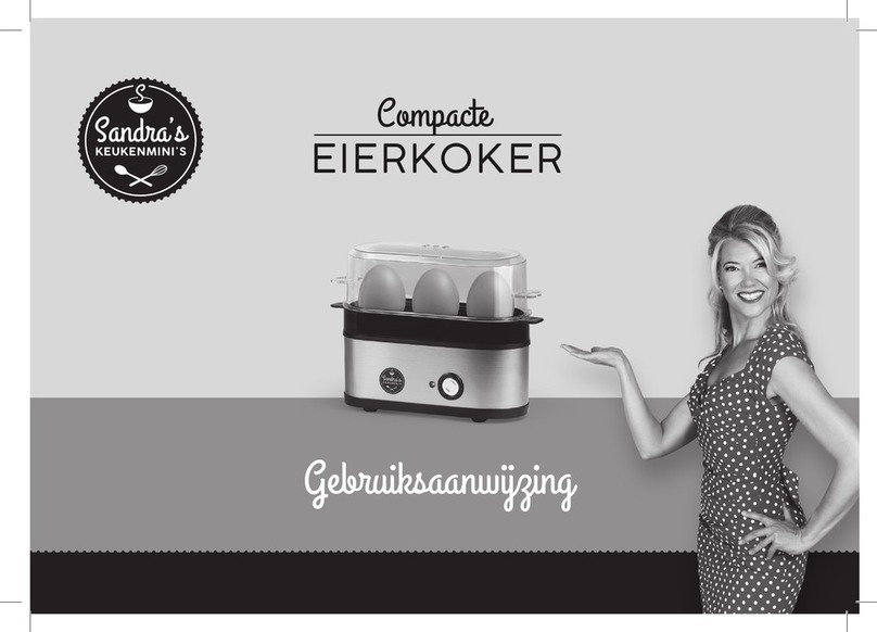 Sandra's Keukenmini's Egg Cooker instruction manual