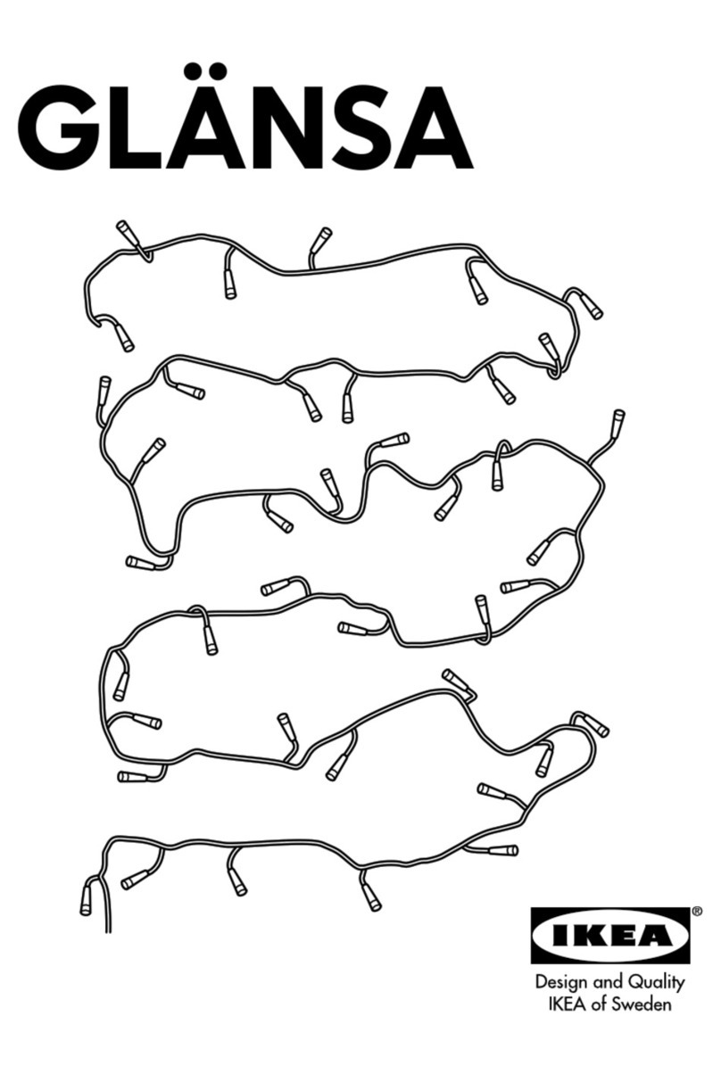 IKEA GLANSA manual