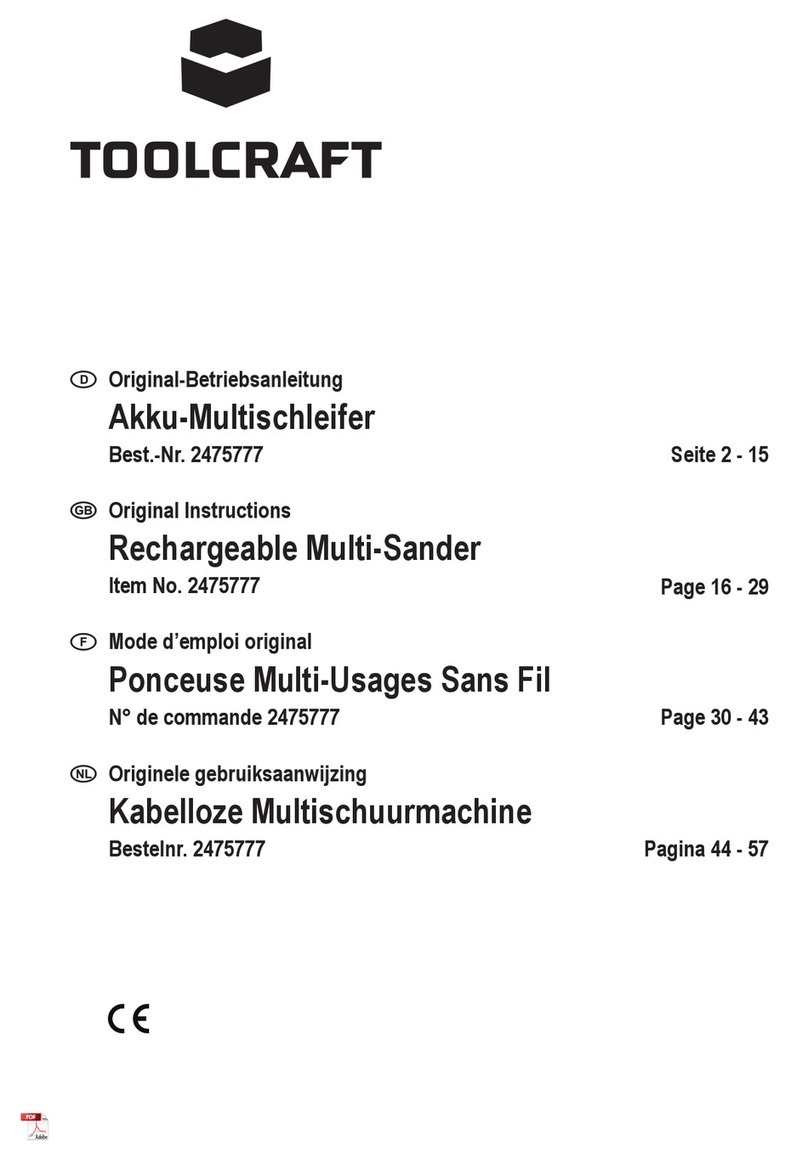TOOLCRAFT 2475777 Original instructions