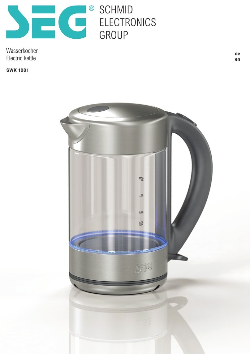 Seg SWK 1001 User manual