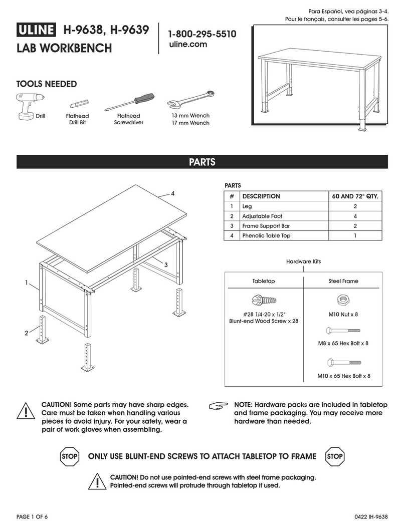 U-Line H-9638 User manual