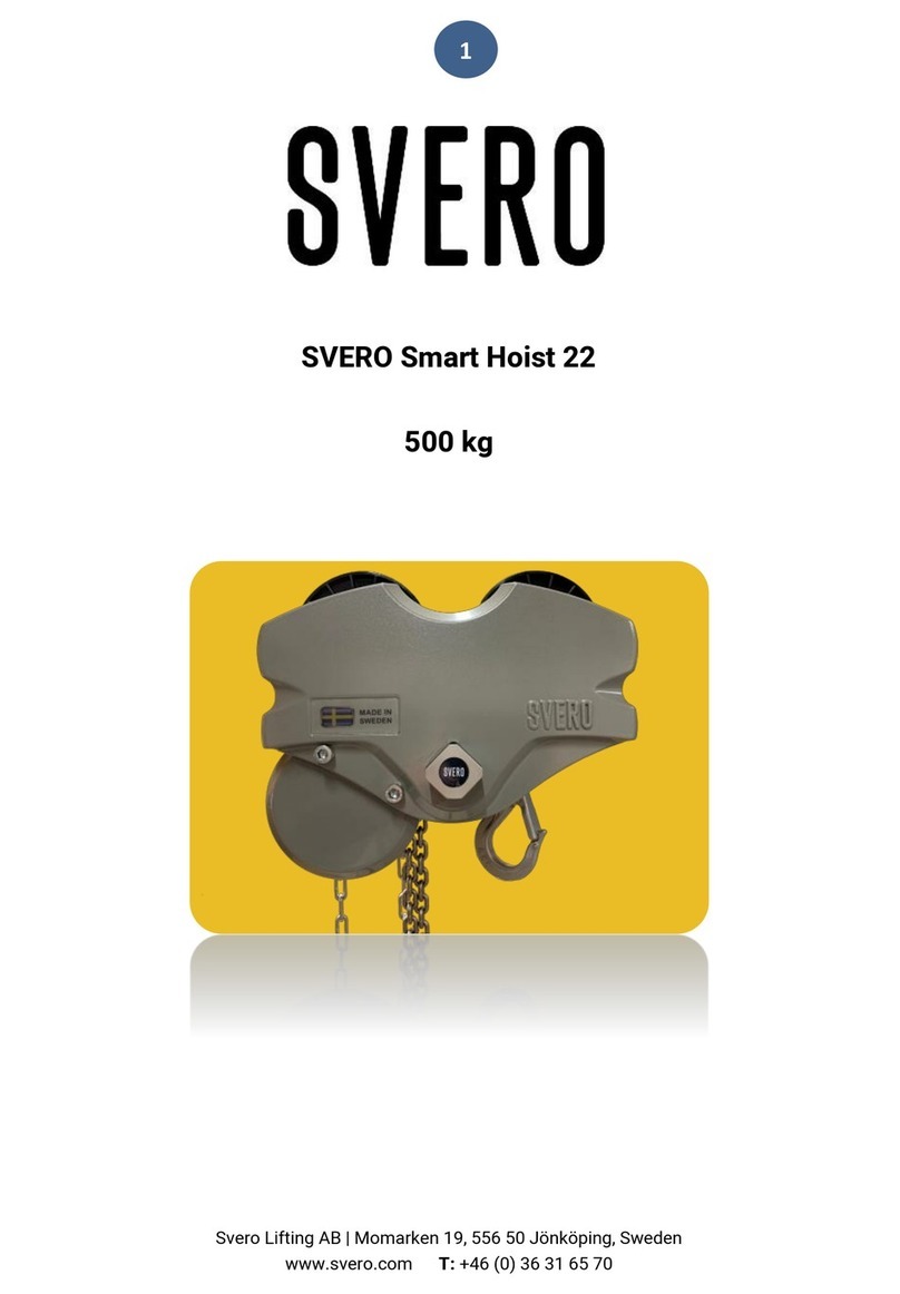SVERO Smart Hoist 22 User manual