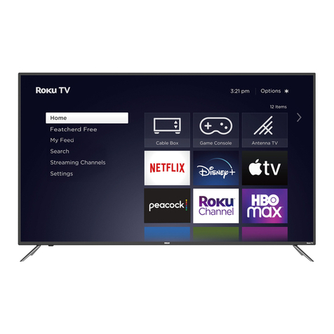 RCA Roku TV RTRU5827-B-US User manual