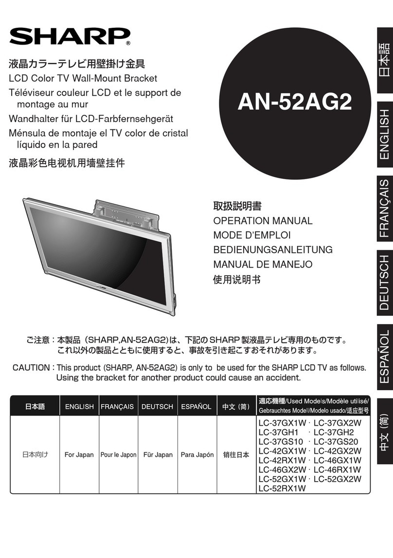 Sharp AN-52AG2 Operation manual