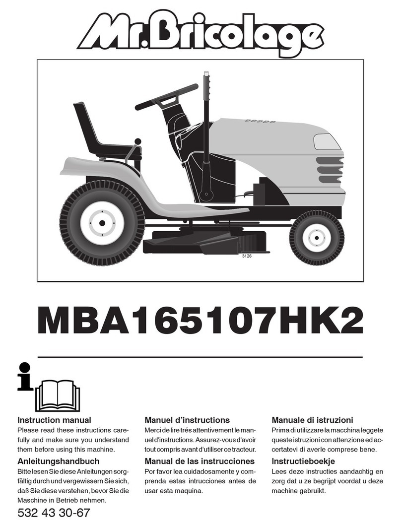 Mr.Bricolage MBA165107HK2 instruction manual
