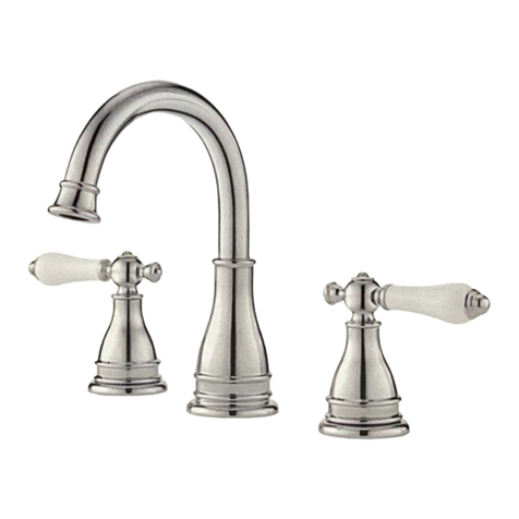 Pfister Sonterra F-WL8-SNP Quick installation guide