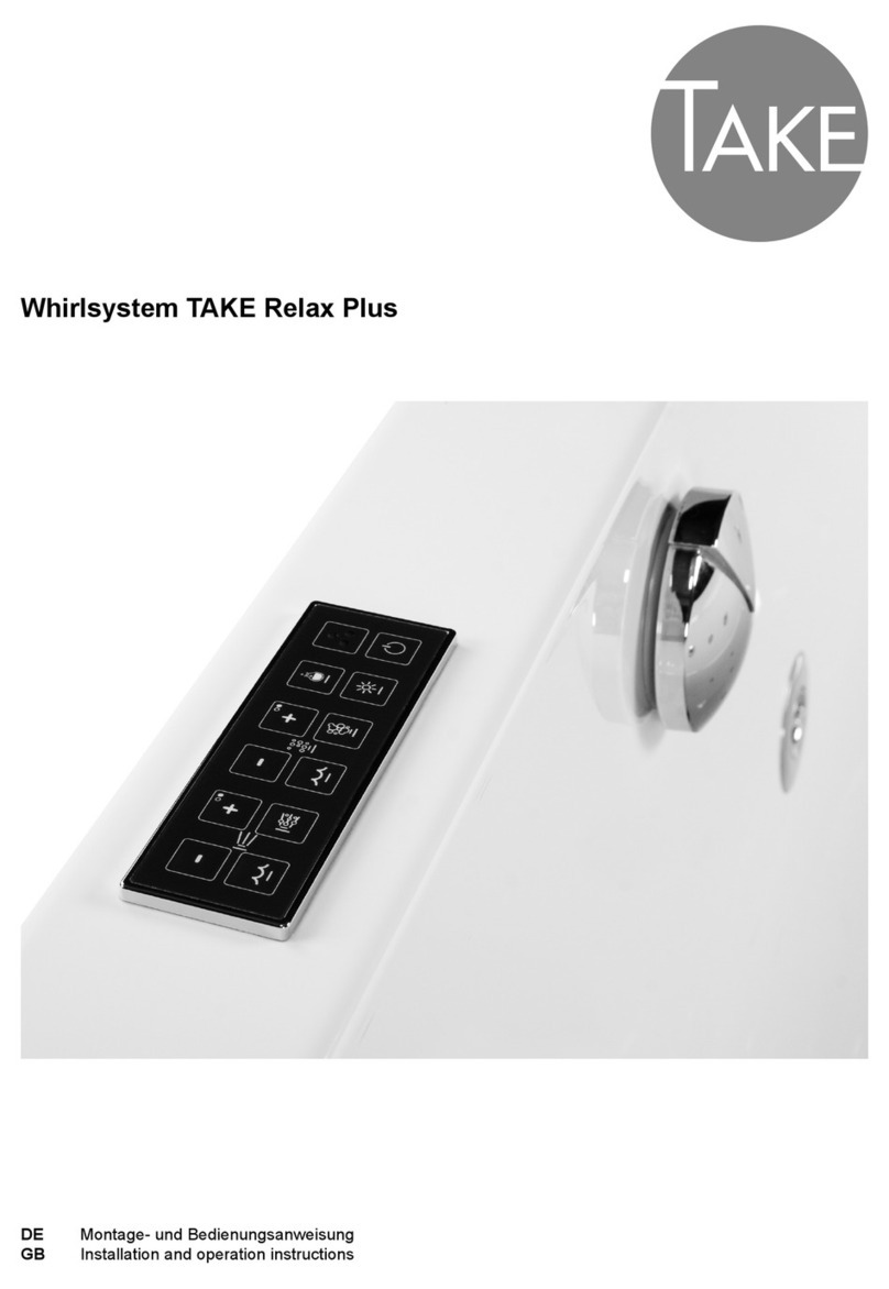 TAKE Relax Plus Installation and operation instruction