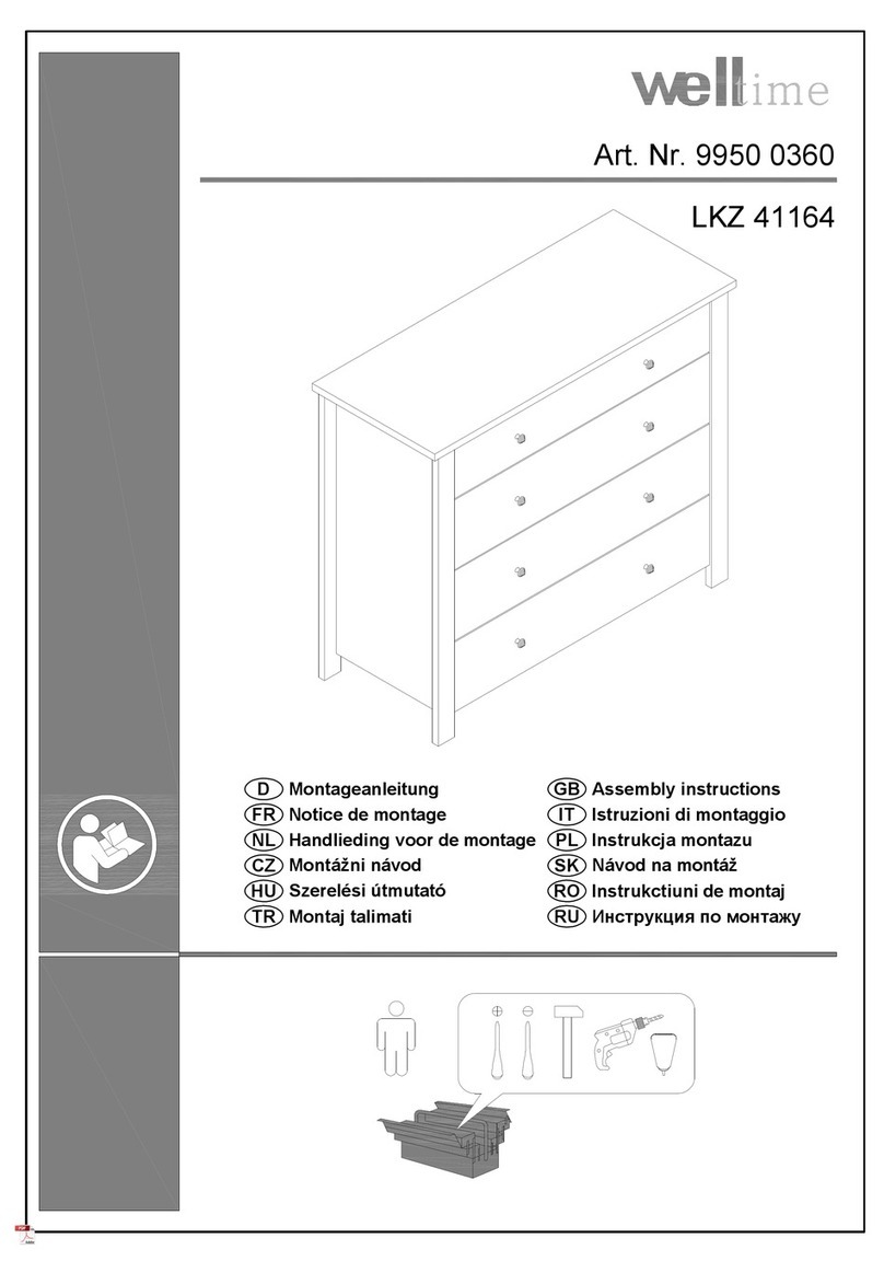 Welltime LKZ 41164 Assembly instructions