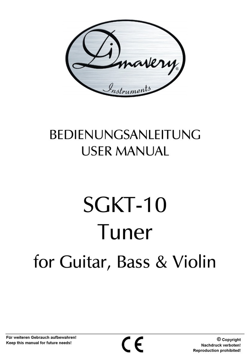 Dimavery SGKT-10 user manual