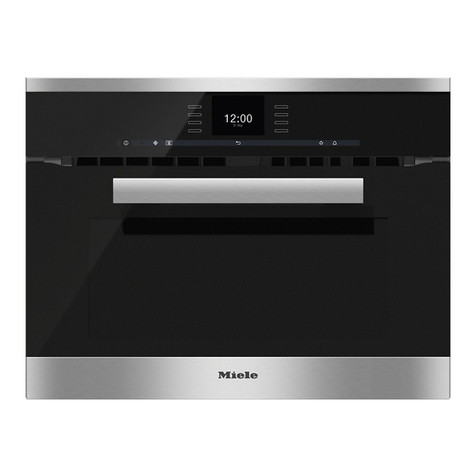 Miele H6600BMBK User manual Miele H6600BMBK User manual