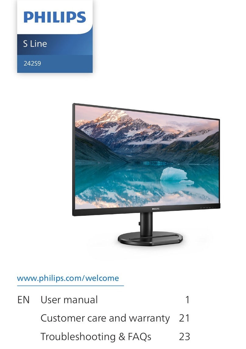 Philips S Line 242S9 User manual