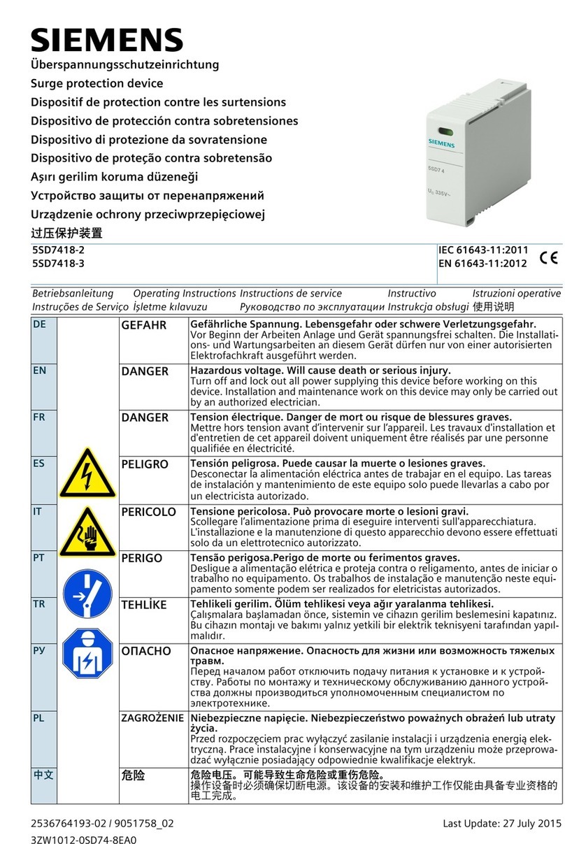 Siemens 5SD7418-2 quick start guide