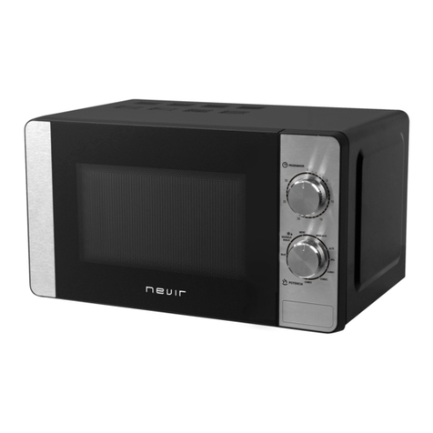 Nevir NVR-6233MGS User manual