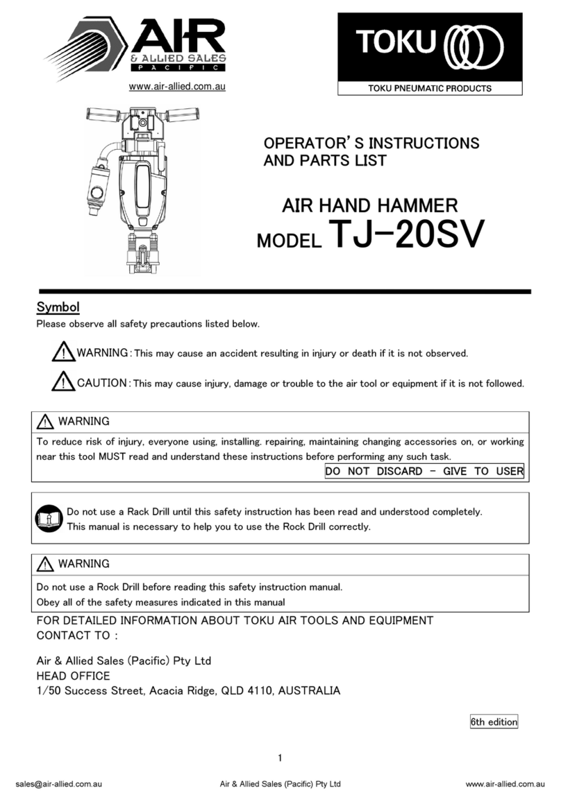 Toku TJ-20SV User manual