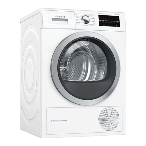 Bosch WTW8748BSN User manual Bosch WTW8748BSN User manual