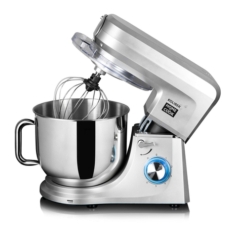 Koliber HOME&COOK Premium ROBOMAX X-2500-W Instruction manual & warranty