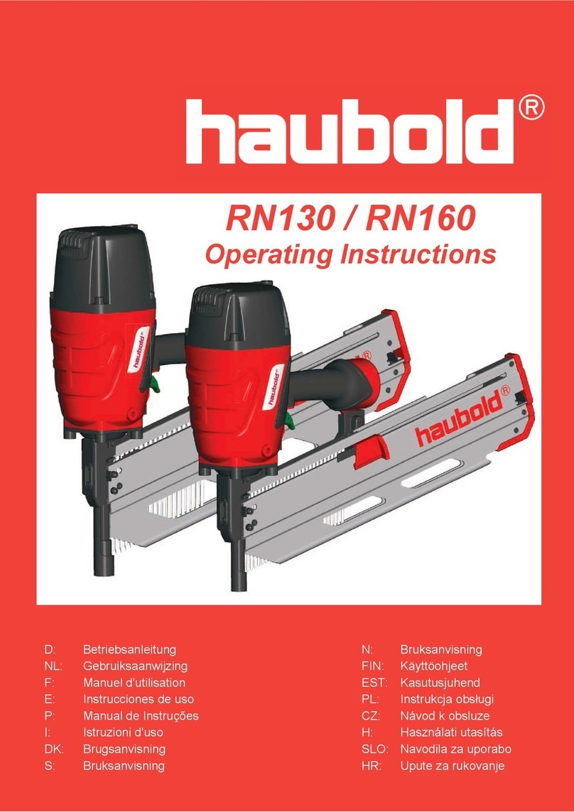 haubold RN130 operating instructions