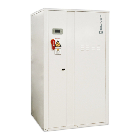 CLIVET WSHN-XEE2 MF 10.2 Installation and operating manual