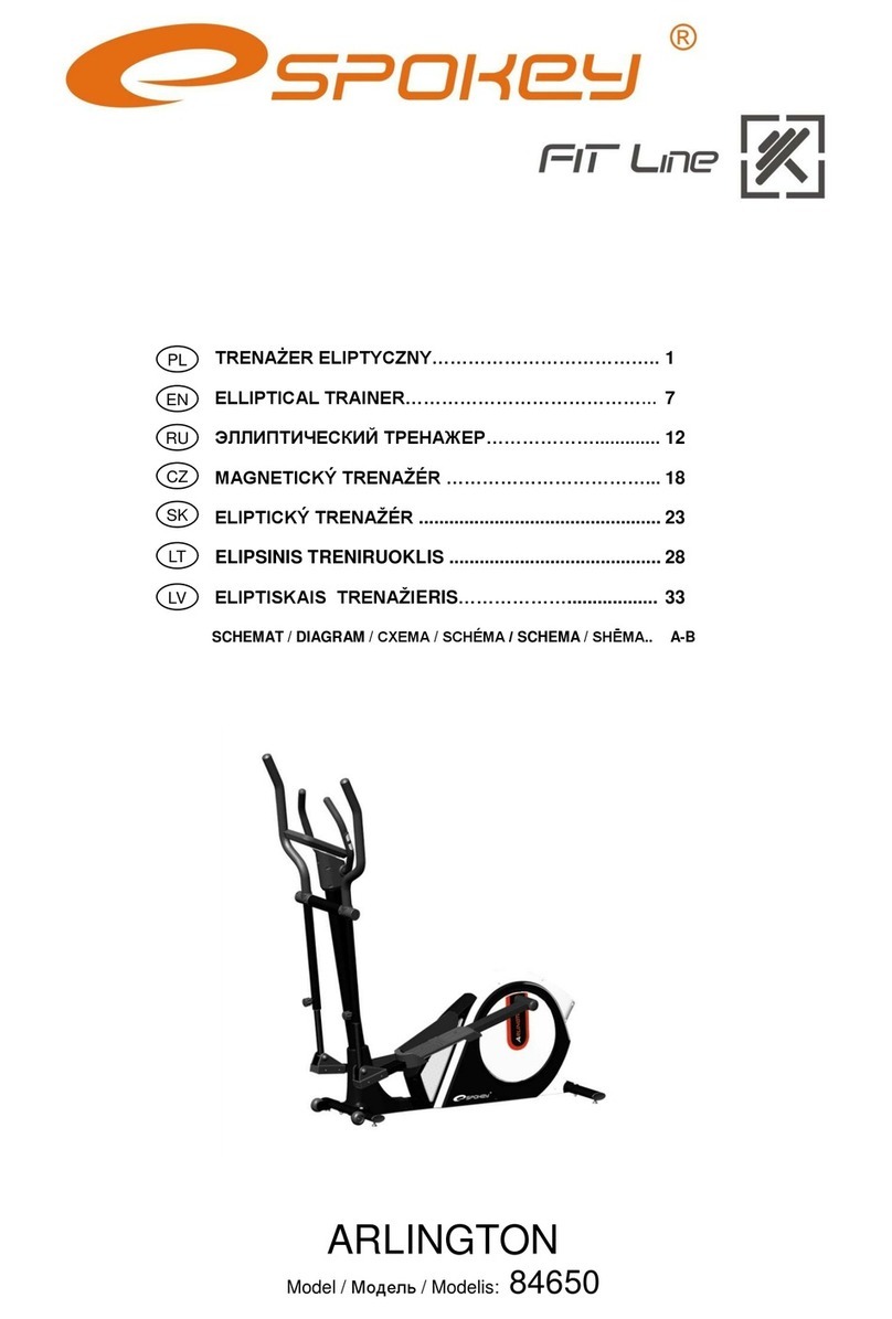 Spokey FIT Line ARLINGTON User manual