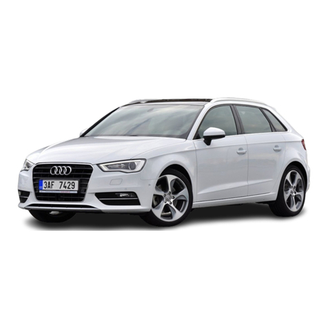 Audi A3 Sportback 2013 User manual